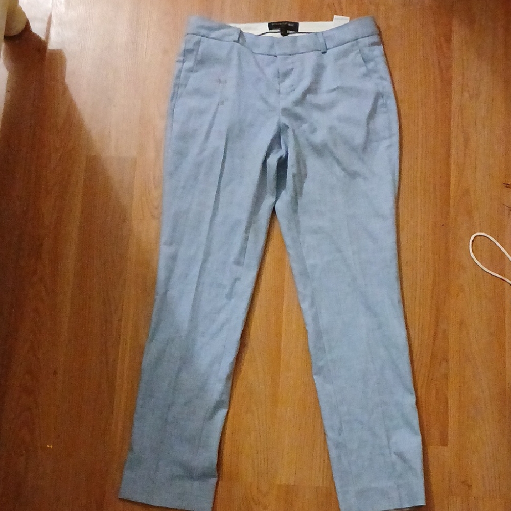 Banana Republic Blue Dress Pants Straight-Leg